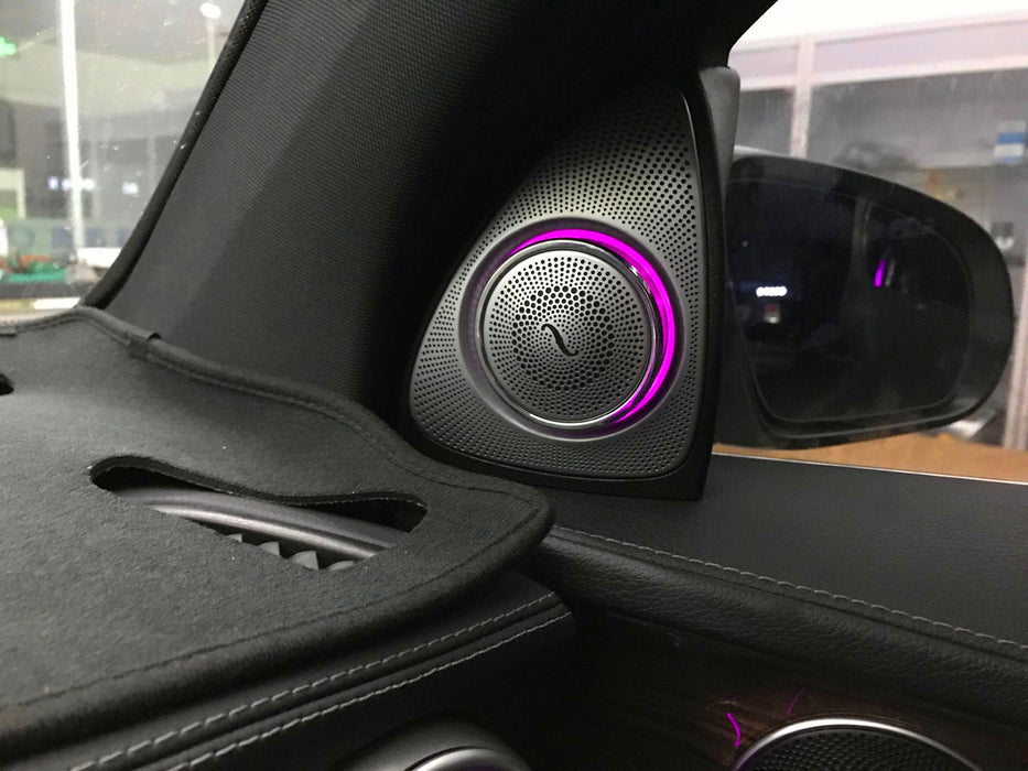 For Mercedes Benz E-Class multi-color ambient light emitting, air outlet emitting, cover plate rotating high pitch