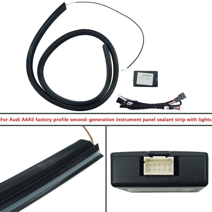 Suitable for AUDIA4A5 Audi A4 A5 Original Contour Second Generation Lighted Dashboard Sealant Strip