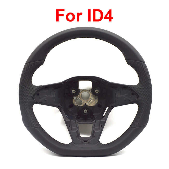 ID4 semi perforated steering wheel without heating and paddle bottom No module installation location