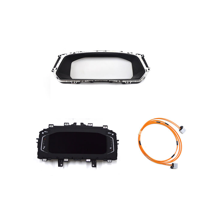 Virtual cockpit LCD digital instrument panel is suitable for MQB VW Tiguan LCD instrument with frame 5NA 920 790 D 5NA920790D
