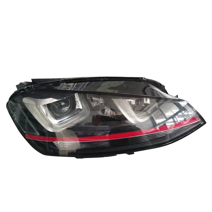 For Golf 7 GTI OEM headlights Red line headlights