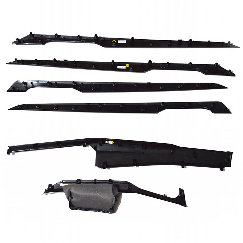 Suitable for Golf 8 GTI four door trim strips, dashboard trim strips, GTI patterned interior trim strips