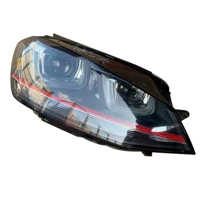 For Golf 7 GTI OEM headlights Red line headlights