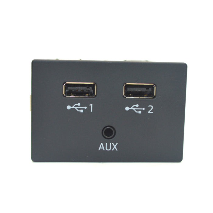 81A 035 736 For Audi A3 A6 A7CARPIAY Switch 736 Two USB and one AUX jack For Audi A3 A6 A7CARPIAY Switch
