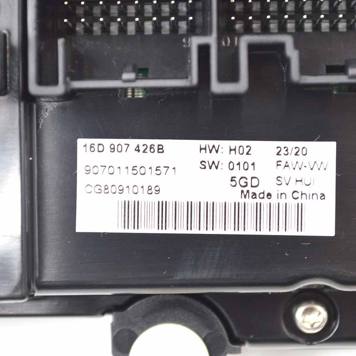 16D 907 426 B\C For PQ Golf 6 Jetta Tiguan Passat B7 CC Manual Air Conditioning Panel