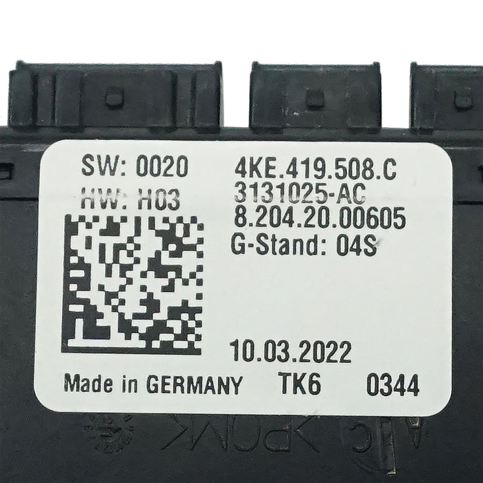 4KE419508C 4KE 419 508C Suitable for Audi C8 Steering Wheel Hands-Free Module 508C