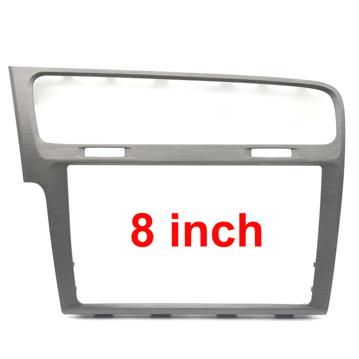 Glass Screen 8inches 9.2inches Outer Frame For Golf 7 Glass Screen 8inches 9.2inches Outer Frame Brushed Grey
