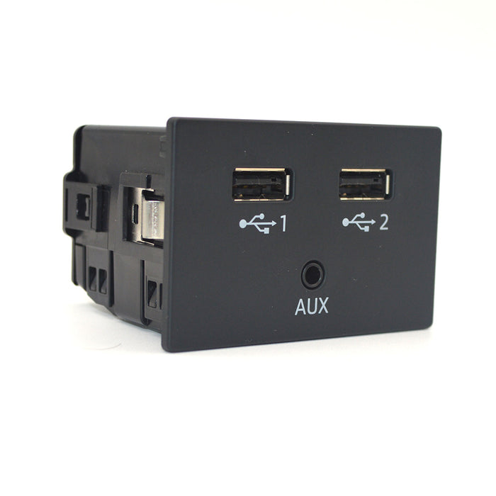 81A 035 736 For Audi A3 A6 A7CARPIAY Switch 736 Two USB and one AUX jack For Audi A3 A6 A7CARPIAY Switch