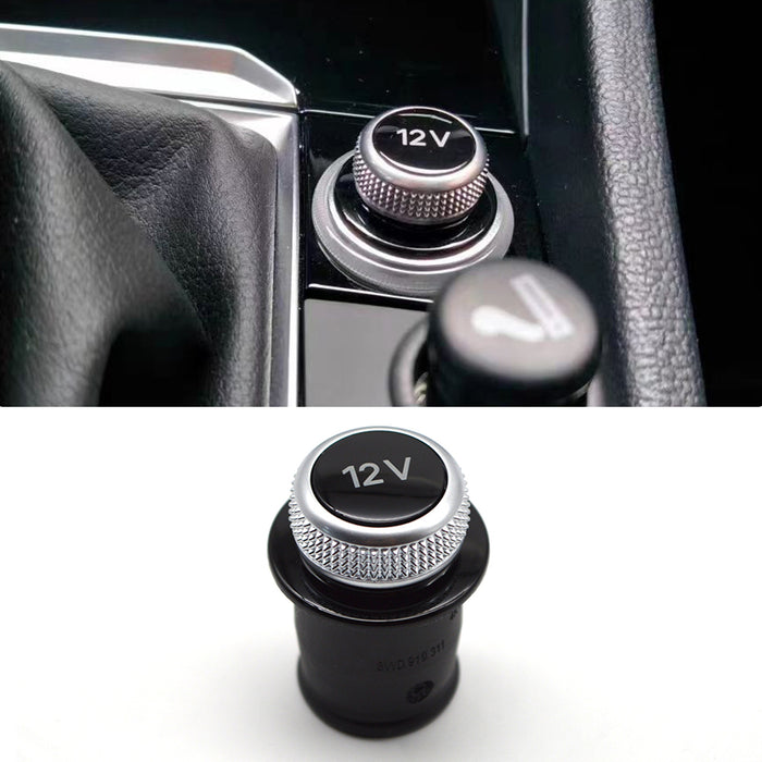 Dust cover of car cigarette lighter For Audi A1 Q3 Q5 A3 A4 Q7 Car 12V cigarette lighter decorative cover 8WD 919 311