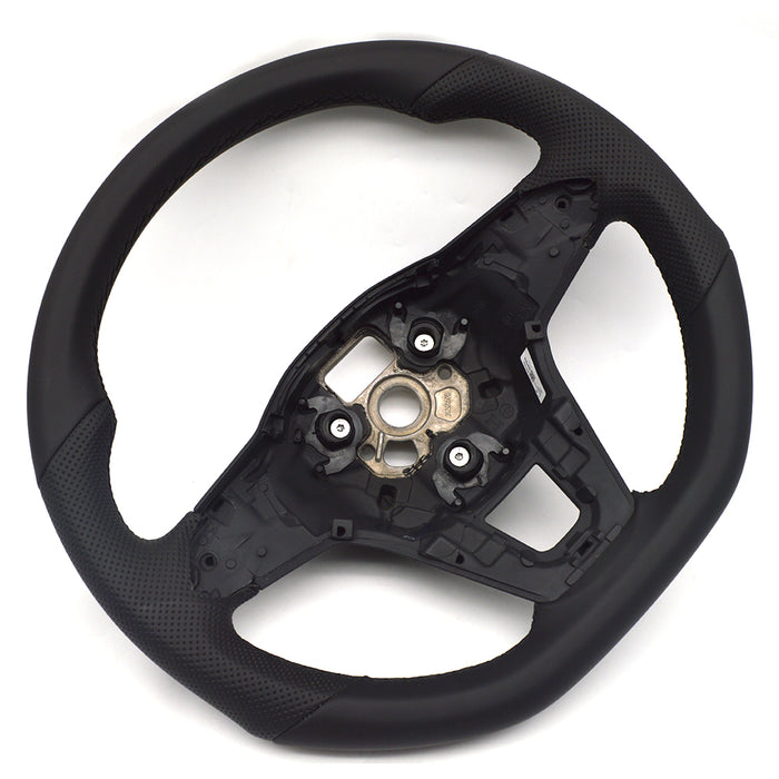 ID4 semi perforated steering wheel without heating and paddle bottom No module installation location