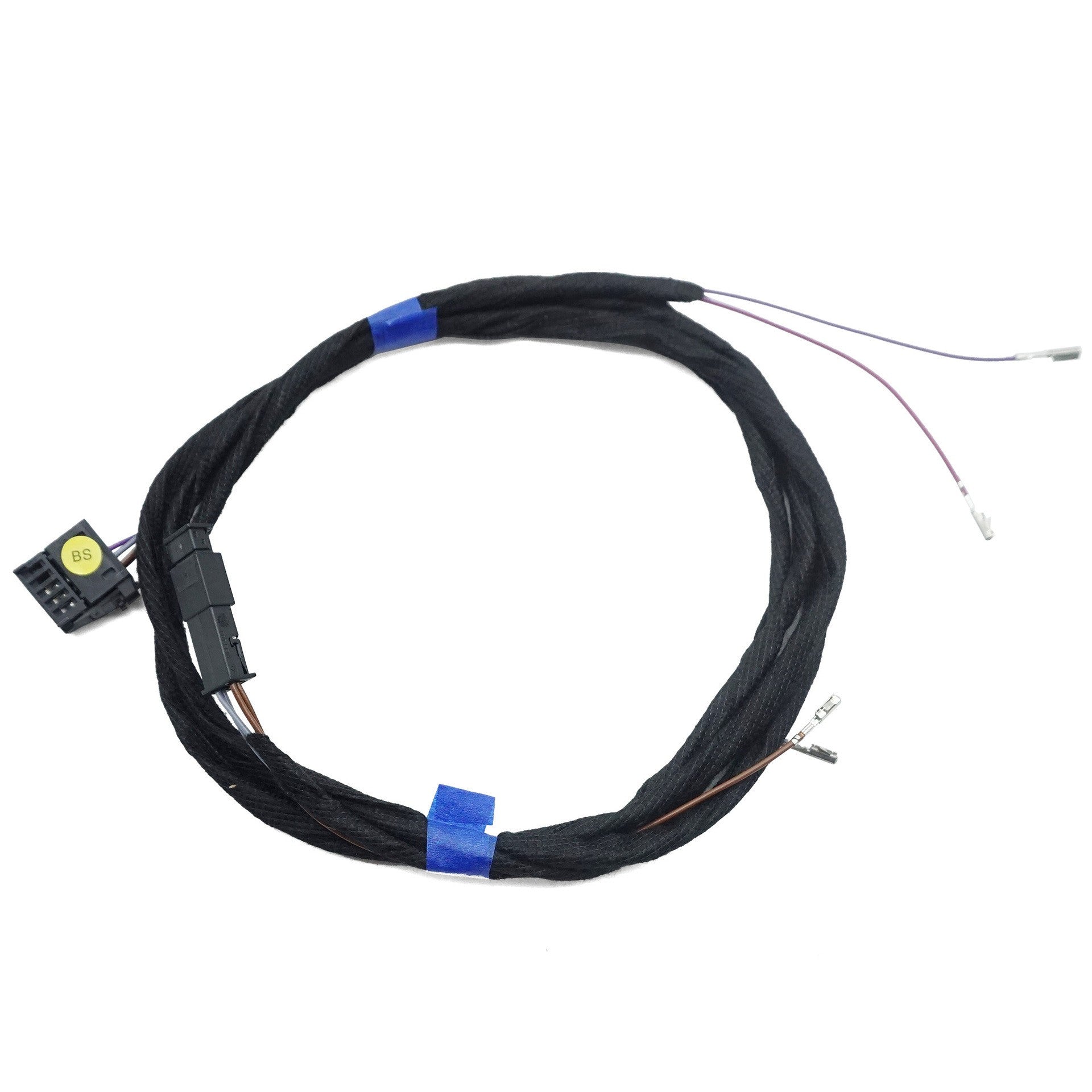 A set of front 4K radar harness for Volkswagen MQB platform, including front radar cable and front radar sensor harness.