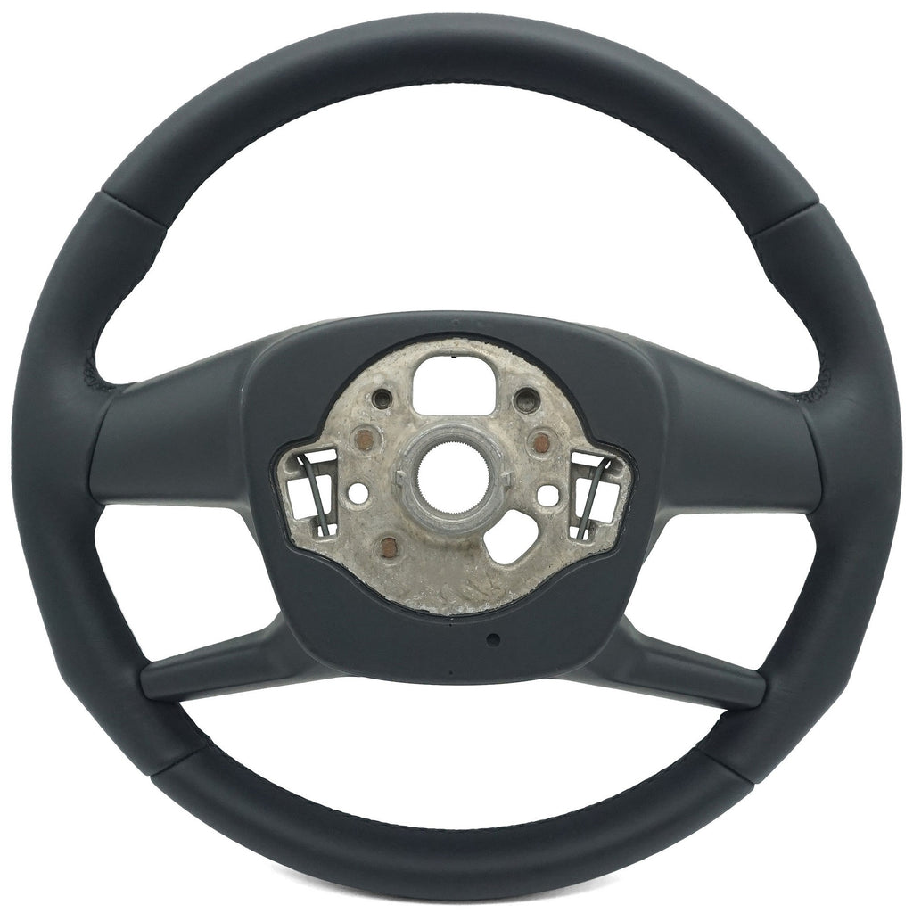 Suitable for Audi Q4-ETRON leather steering wheel sole without buttons or paddles