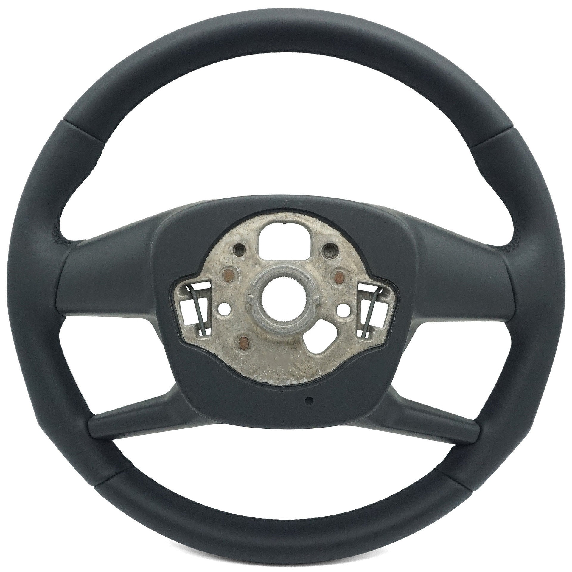 Suitable for Audi Q4-ETRON leather steering wheel sole without buttons or paddles