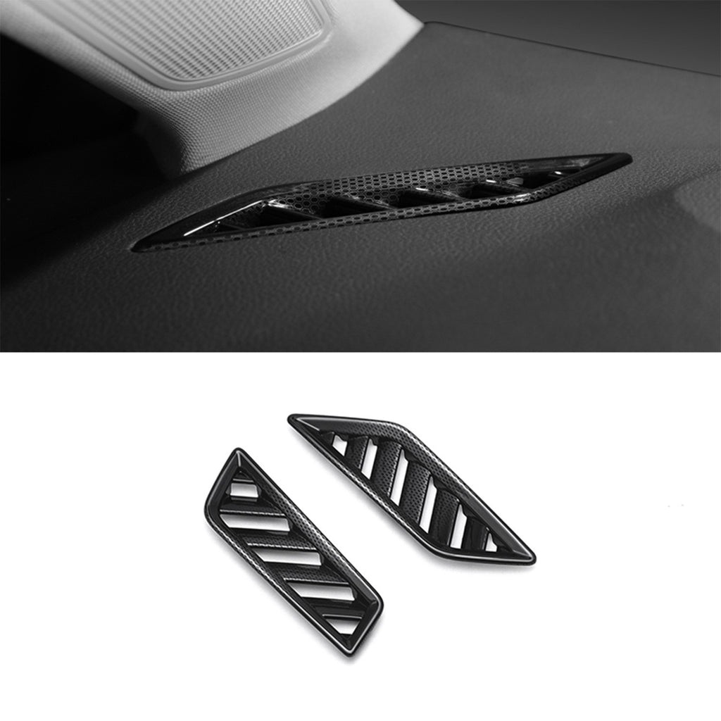 Suitable for Golf 8 Golf mk8 carbon fiber instrument panel air outlet frame