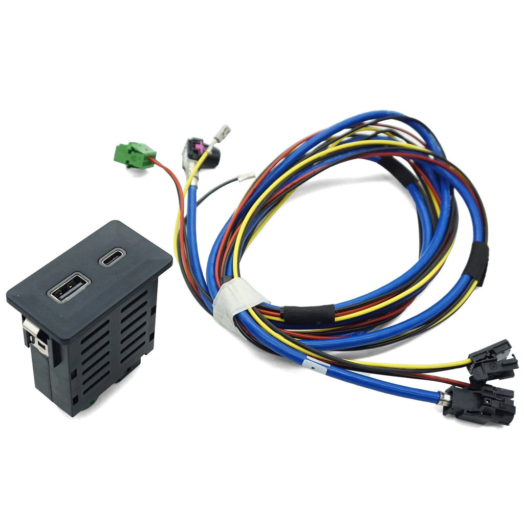 Carplay switch with wire Type-C port wired Carplay suitable for MIB2 Golf 7pasatB8 Tiguan mk2