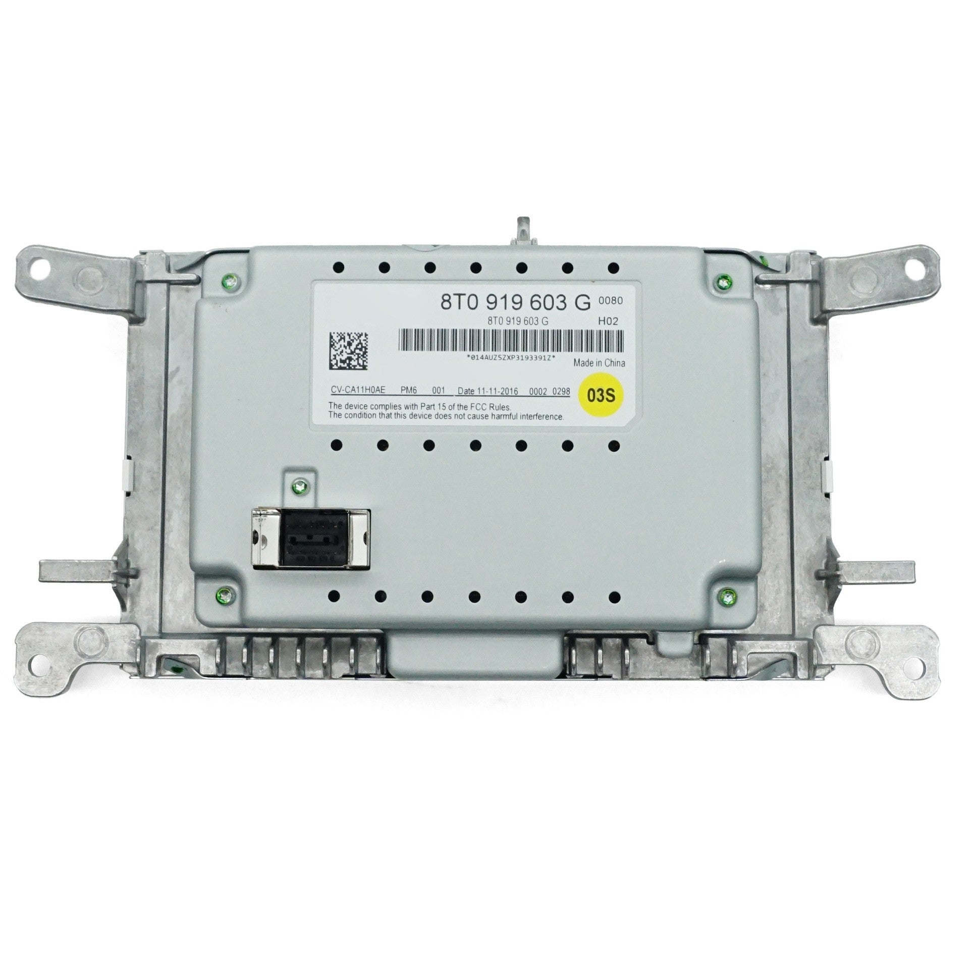 8T0919603G is suitable for Audi A6 A7 A8 screen half assembly 8T0 919603G