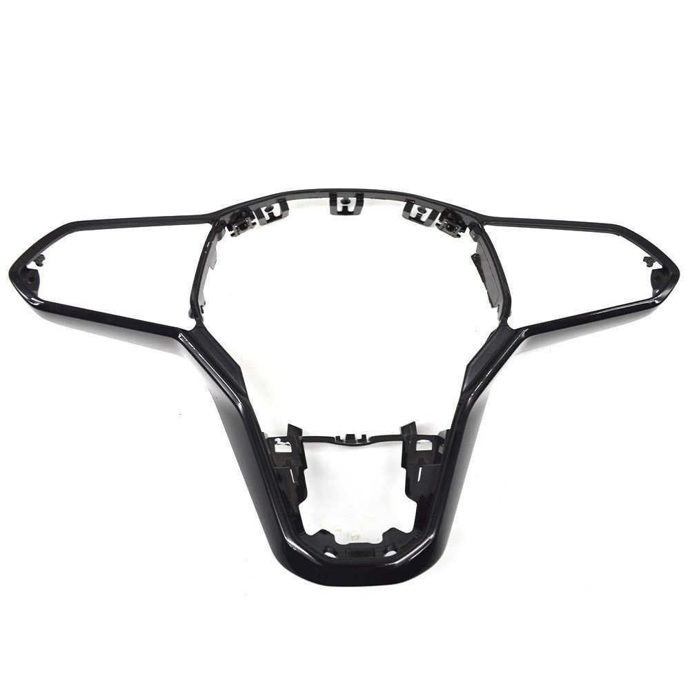 Suitable for Volkswagen Golf 8 steering wheel button frame painted black touch LCD steering wheel button frame