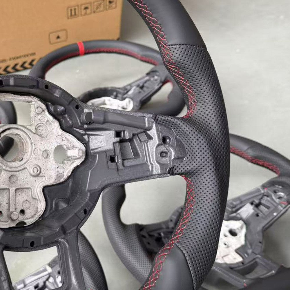 Suitable for Volkswagen Golf 7 Sport RLINE Half Punched Red Line Reversing Label Plate Bottom Without Heating