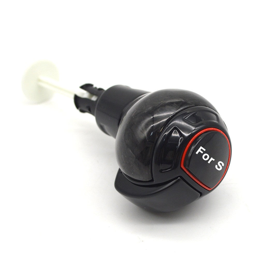 Forged carbon fiber handball suitable for GTI RS S Rline standard paint black forged carbon fiber gear head