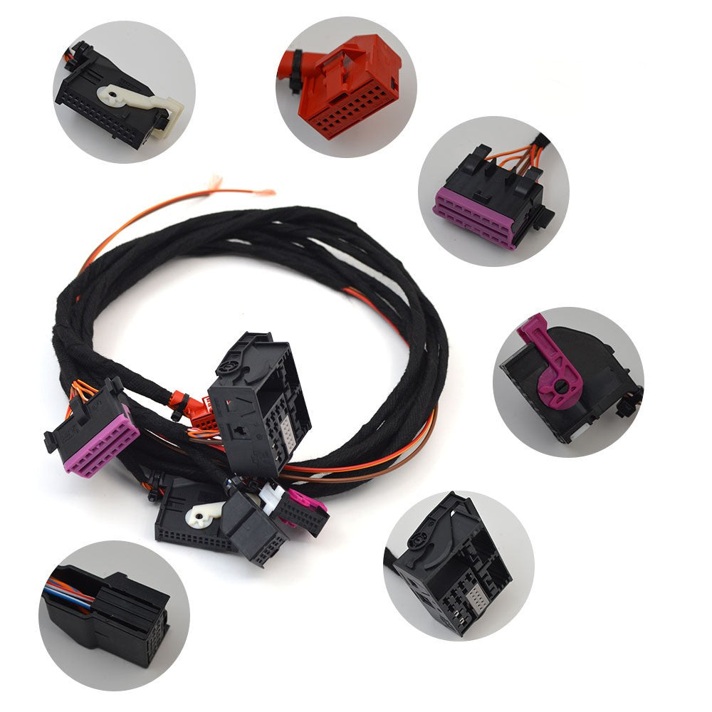 Suitable for VW Audi MQB testing platform wiring harness OBD radar gateway platform testing wiring harness