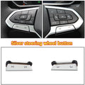 Suitable for Passat 30D959442 steering wheel silver multimedia button, volume up and down buttons, one pair