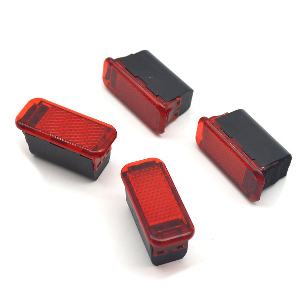Suitable for Audi A4 A6 series with 2 pairs of door panel warning lights and sensor warning lights plug and play function
