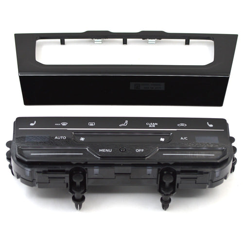 17G 907 044AN is suitable for VW Passat B8 LCD air conditioning panel with seat heating and three zone touch air conditioning switch