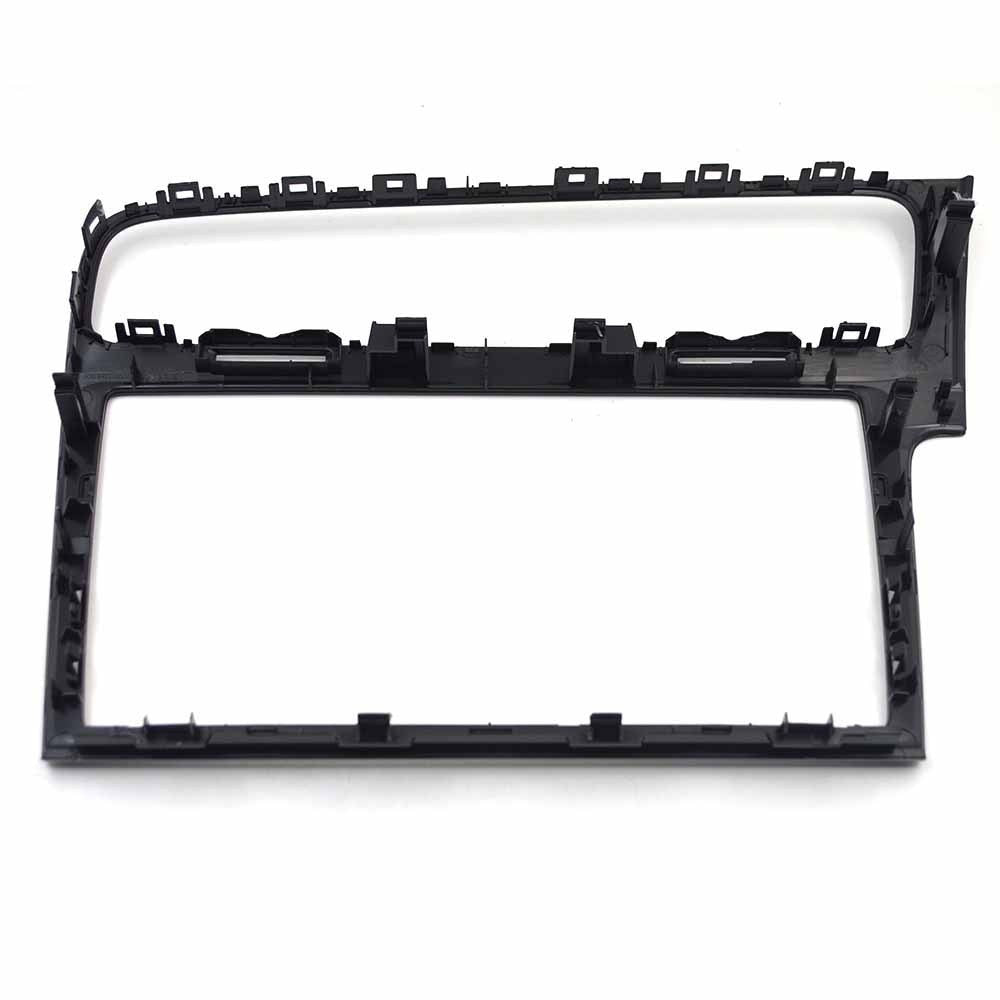 5GG819728AA is suitable for Golf 7 9.2-inch central control screen frame, painted black glass screen frame
