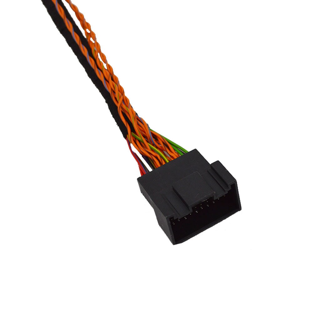 The MQB platform gateway adapter cable is suitable for modifying the gateway adapter harness of VW MQB platform vehicle models