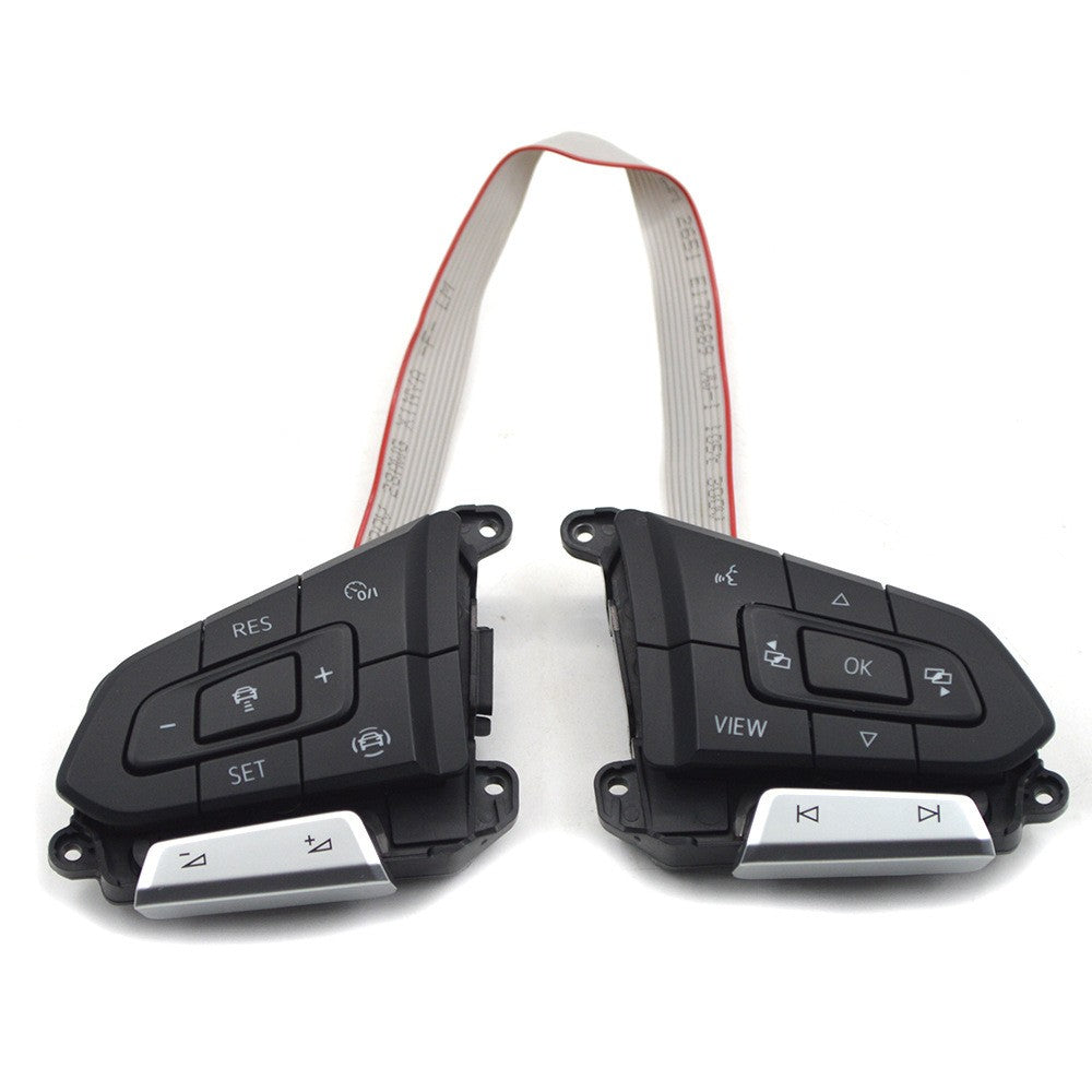 ACC button silver without heating suitable for VW Passat Jetta T-Roc Tiguan L 30D959442