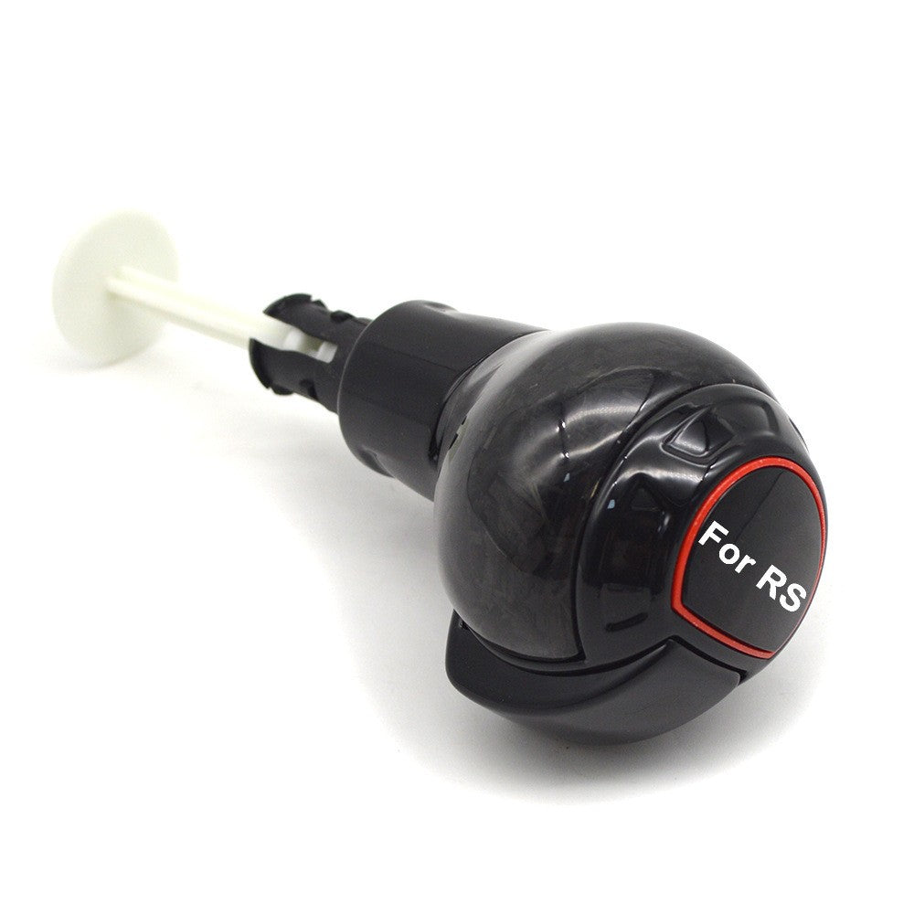 Forged carbon fiber handball suitable for GTI RS S Rline standard paint black forged carbon fiber gear head