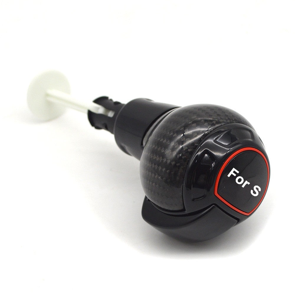 Painted black carbon fiber handball suitable for Volkswagen GTI RS Sline new R standard old R gear shift knob