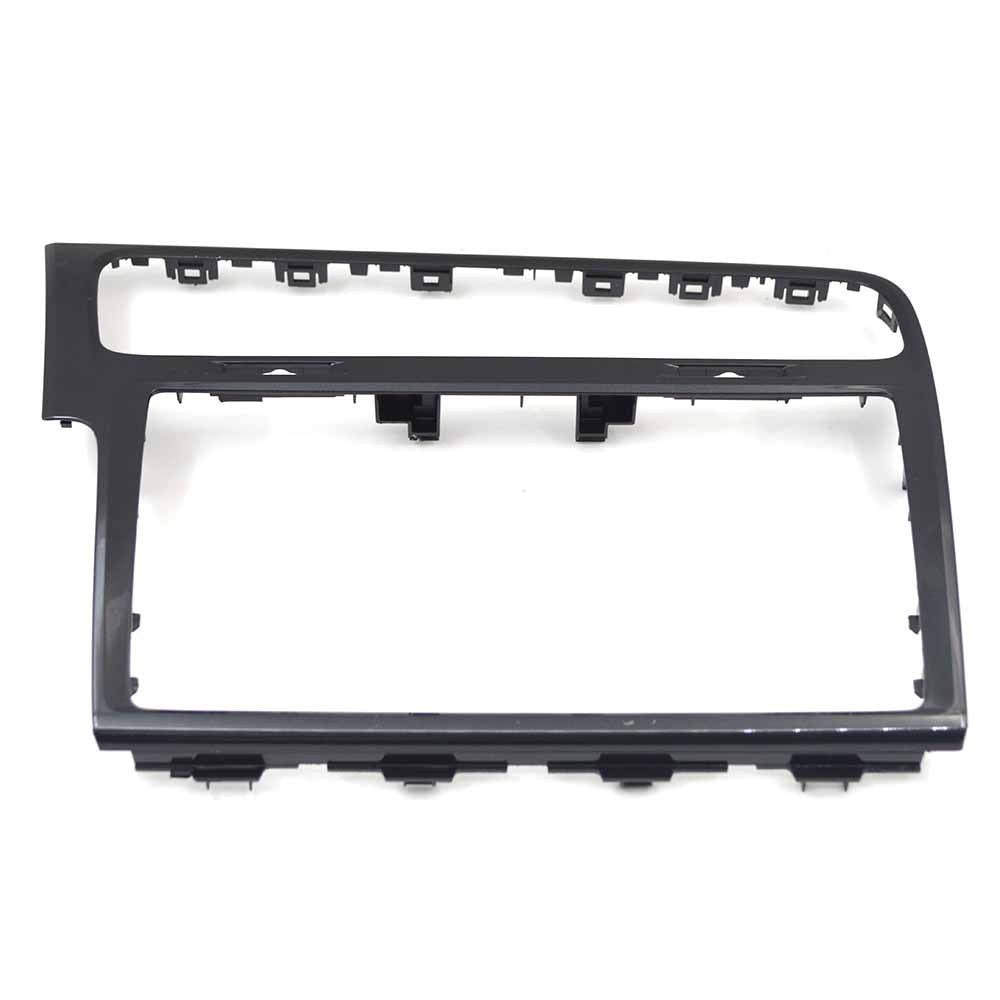5GG819728AA is suitable for Golf 7 9.2-inch central control screen frame, painted black glass screen frame