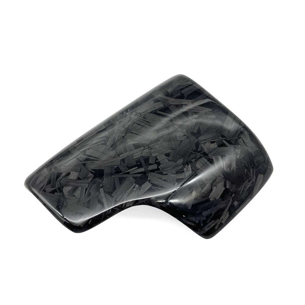 True forged carbon fiber aircraft gear lever cover suitable for Audi A6C8A7 carbon fiber gear lever cover