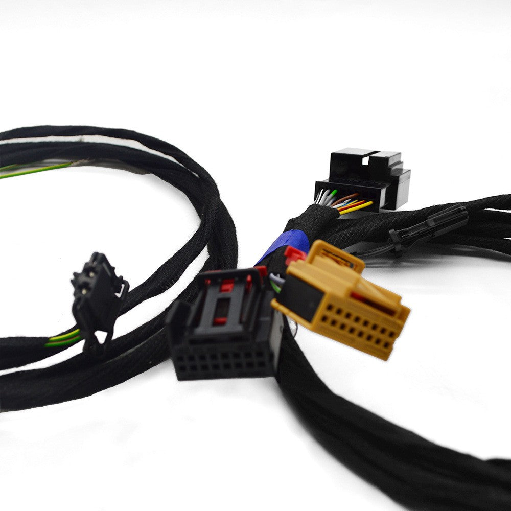 Suitable for VW MQB platform full range adapter+temperature sensor wire manual upgrade automatic air conditioning wire harness