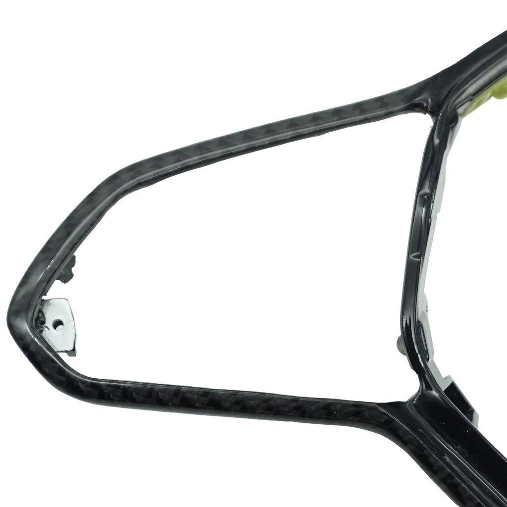 Carbon fiber steering wheel frame suitable for Golf 8Golf MK8 genuine carbon fiber touch button frame