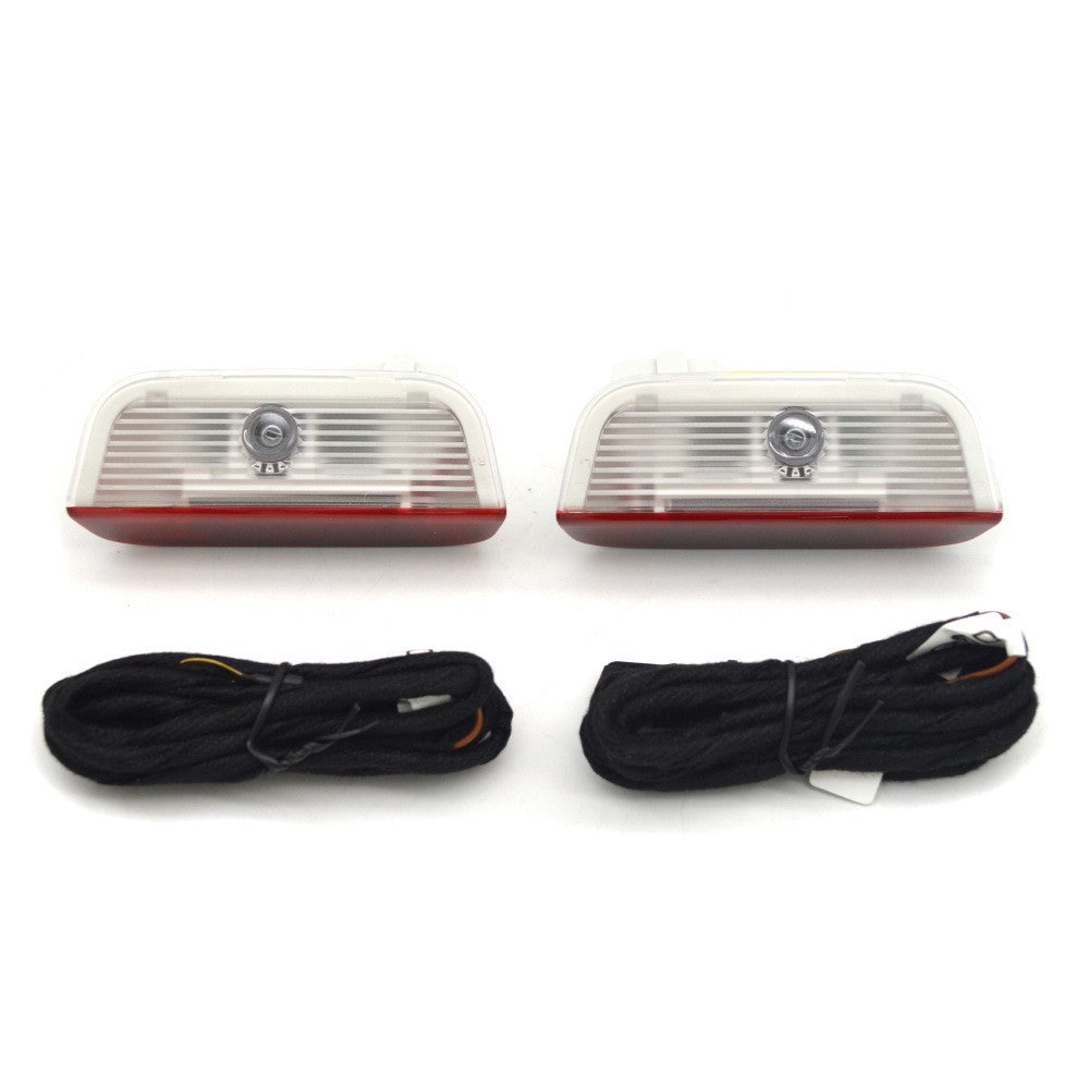 MQB projection door light+warning light suitable for Volkswagen pattern projection door light flashing warning light integrated