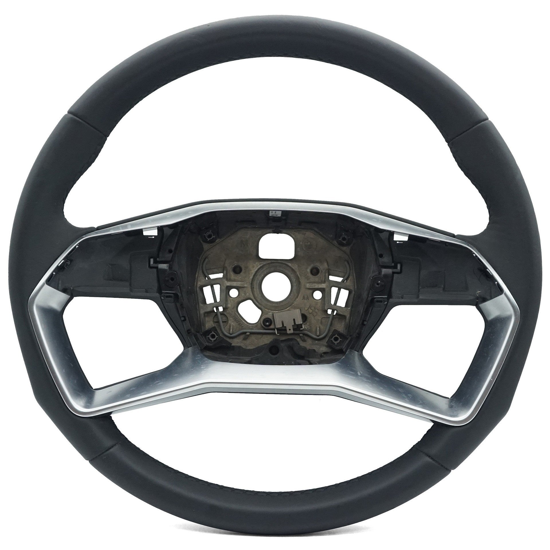 Suitable for Audi Q4-ETRON leather steering wheel sole without buttons or paddles