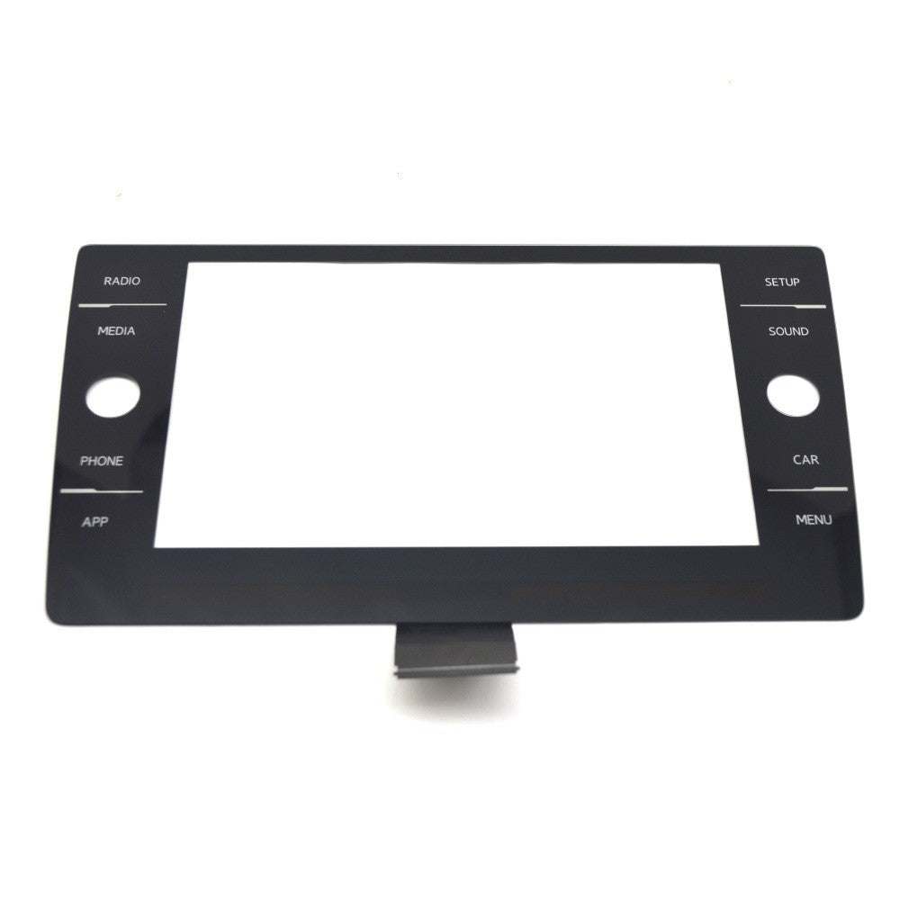 Suitable for Volkswagen Passat Jetta Tiguan Golf 8-inch glass screen front cover, central control screen front shell