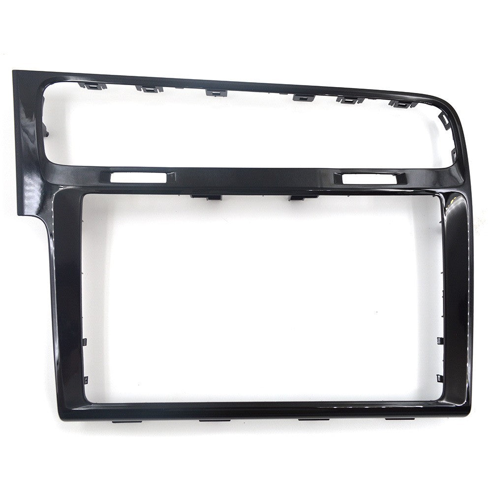5GG819728T is suitable for Golf 7 left-hand drive center console 8-inch screen frame navigation surface frame painted black