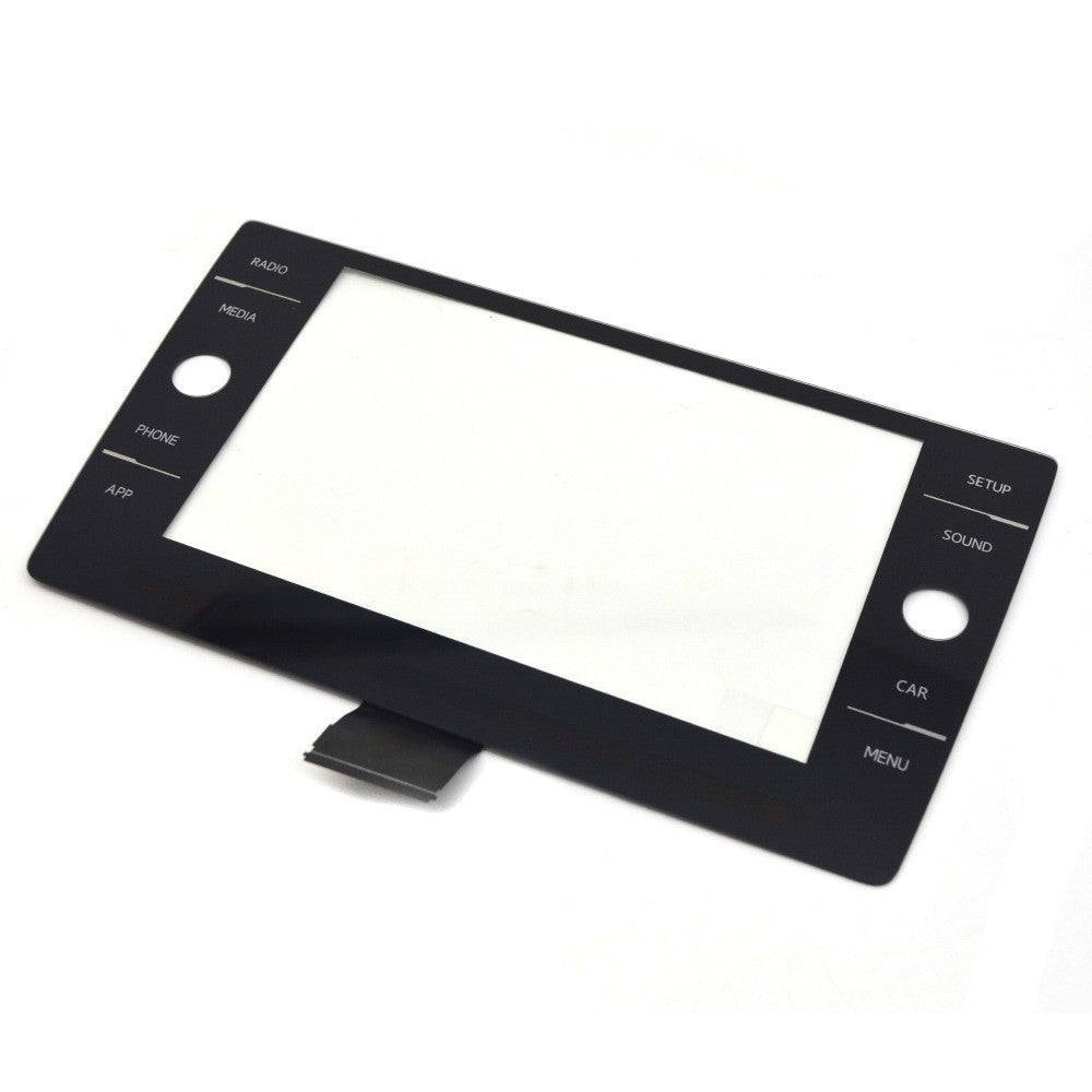 Suitable for Volkswagen Passat Jetta Tiguan Golf 8-inch glass screen front cover, central control screen front shell
