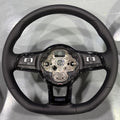 Suitable for the seventh generation Rline sports steering wheel of Volkswagen, old model with R logo and black button frame without ACC function