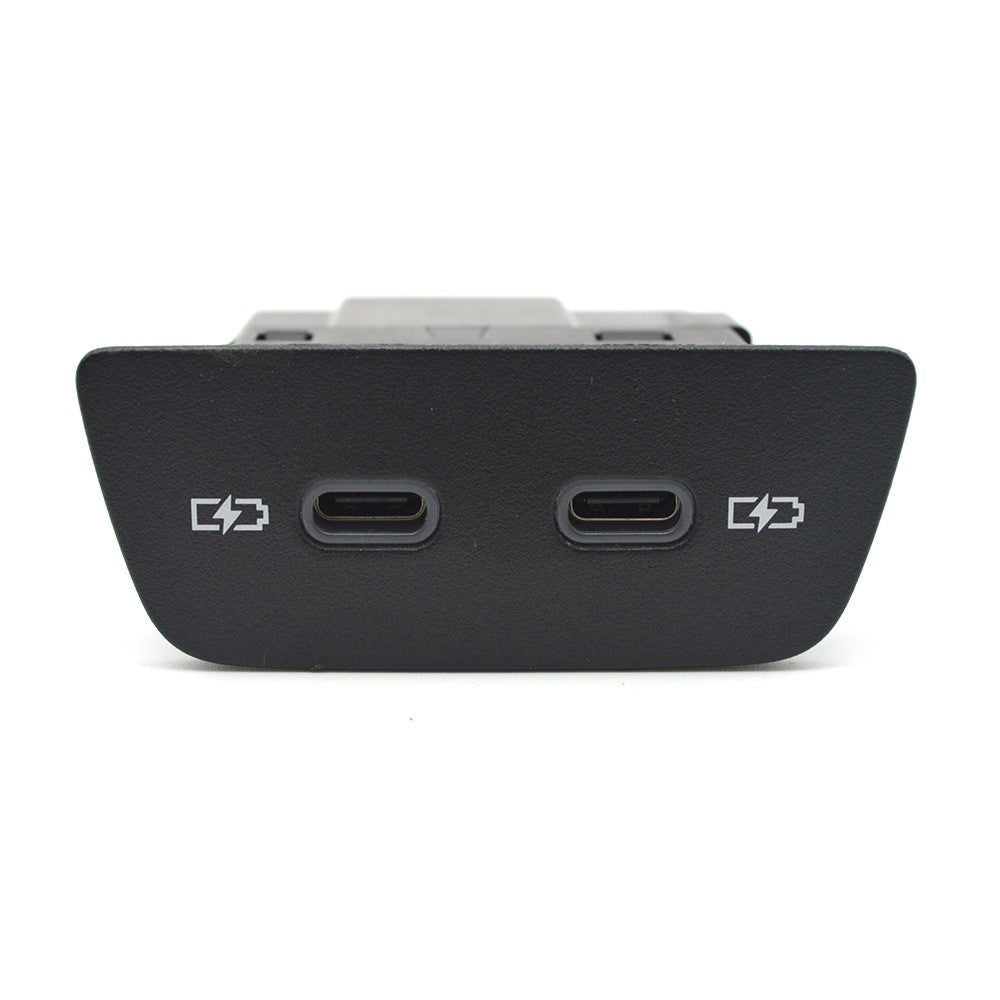 3G5035718A is suitable for VW Atlas ID4 5 Touran Caddy rear dual TYPE-C plug