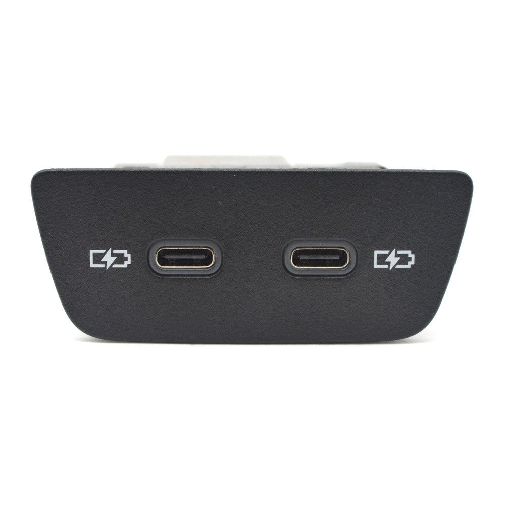 Rear charging port dual TYPE-C suitable for ID3 7 Passat Tiguan MK2 Superb Golf 2G6035718