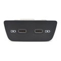 Rear charging port dual TYPE-C suitable for ID3 7 Passat Tiguan MK2 Superb Golf 2G6035718
