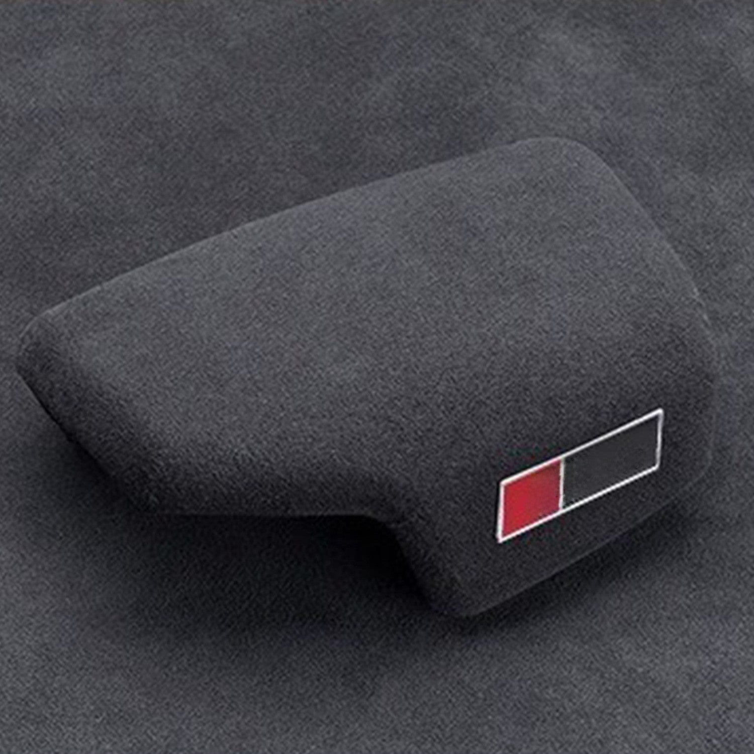 Suitable for Audi A4 suede gear lever cover SLINE standard airplane gear lever handle suede black Sline gear lever cover