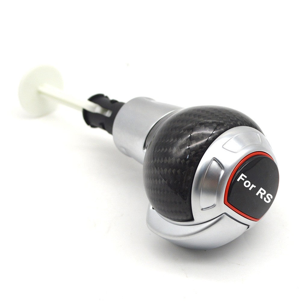 Suitable for Volkswagen GTI RS S Golf Passat wet carbon fiber transmission head, gear lever, carbon fiber handball