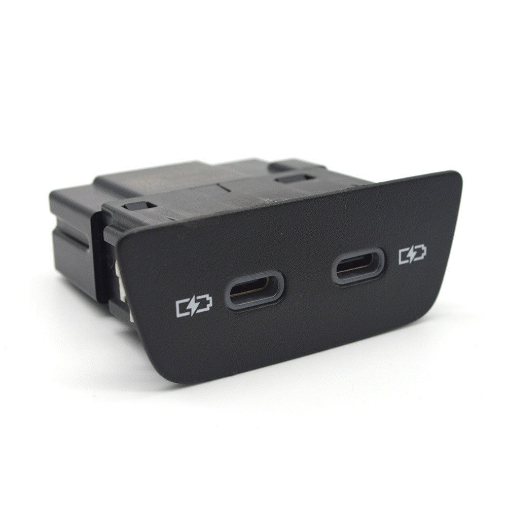 3G5035718A is suitable for VW Atlas ID4 5 Touran Caddy rear dual TYPE-C plug