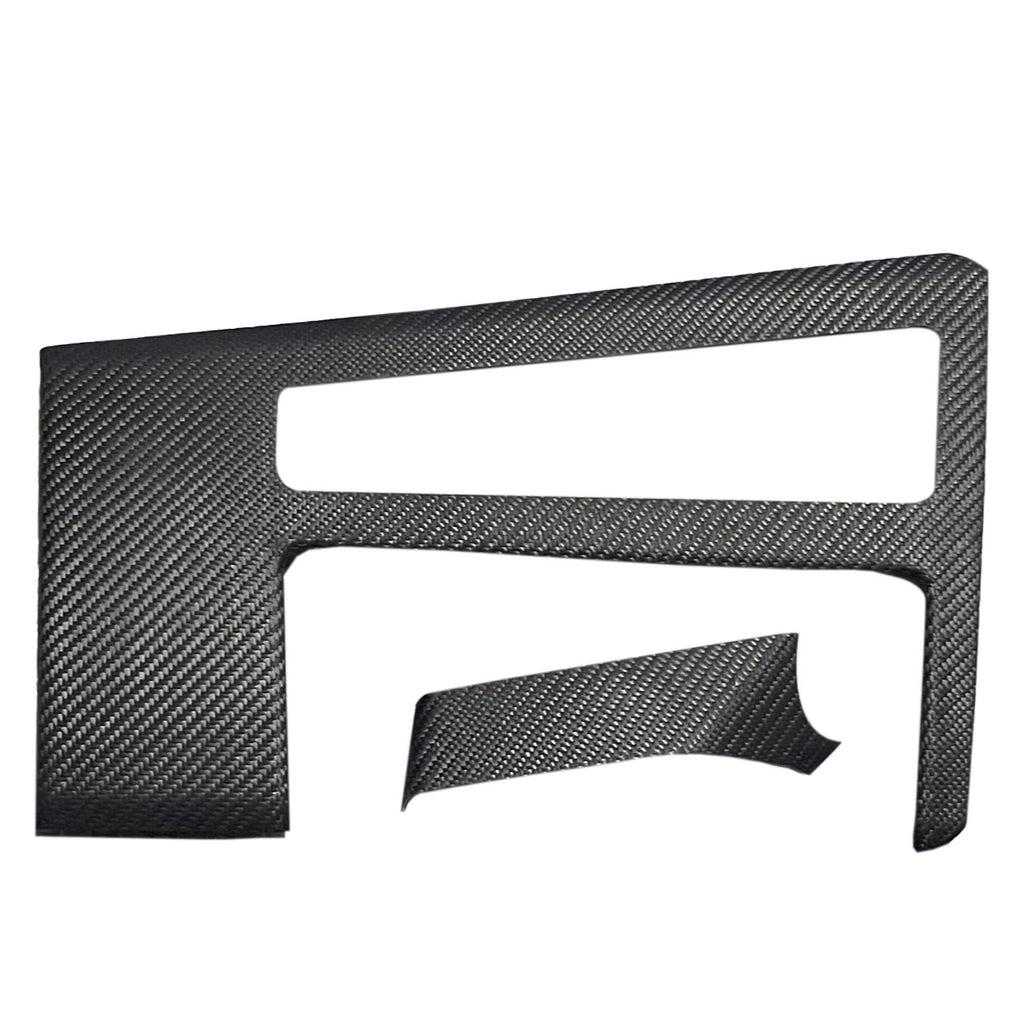 Suitable for Audi A6C8 Travel Edition carbon fiber matte decorative panel center control carbon fiber decorative panel