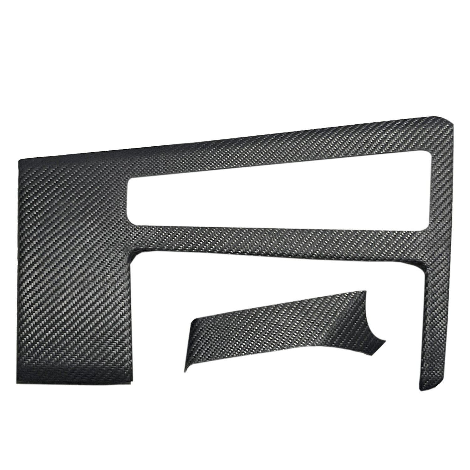 Suitable for Audi A6C8 Travel Edition carbon fiber matte decorative panel center control carbon fiber decorative panel